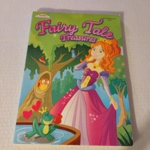 KAPPA FAIRY TALE TREASURES ACTIVITY BOOK-NEW - Picture 1 of 2
